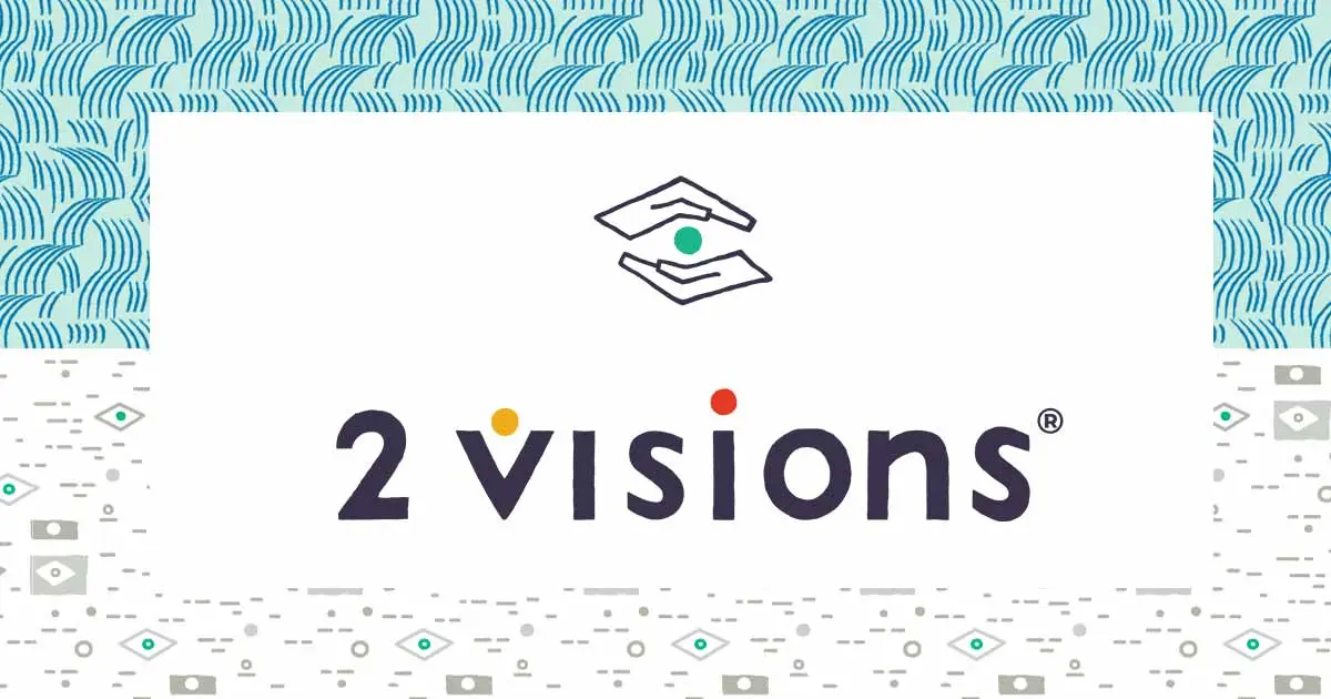 2 Visions logo