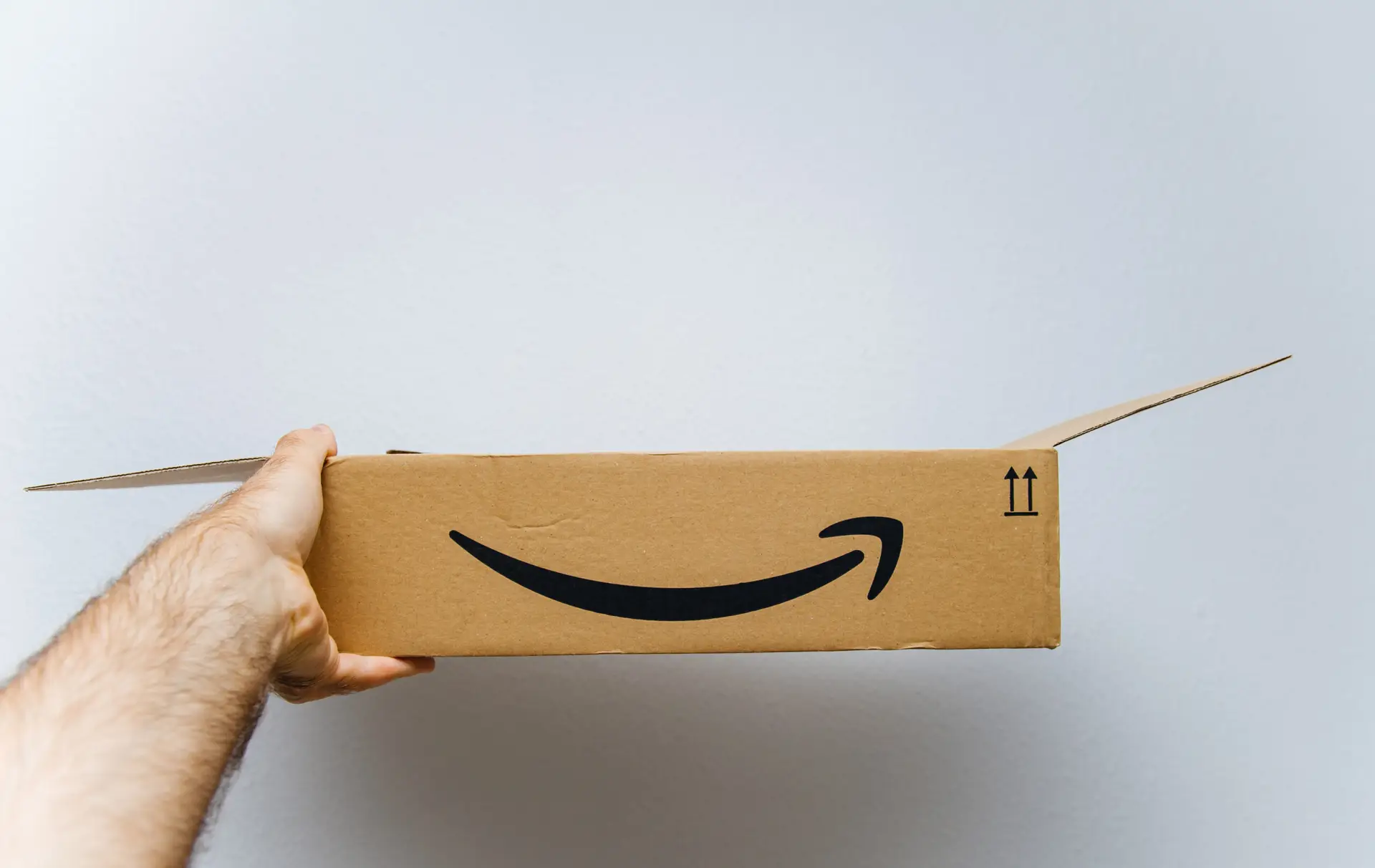 Amazon Advertising Cardboard Box Ecommerce Shipment Photograph