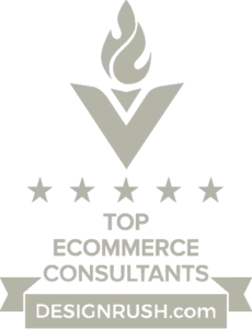 Top Ecommerce Consultant Award Design Rush Gray