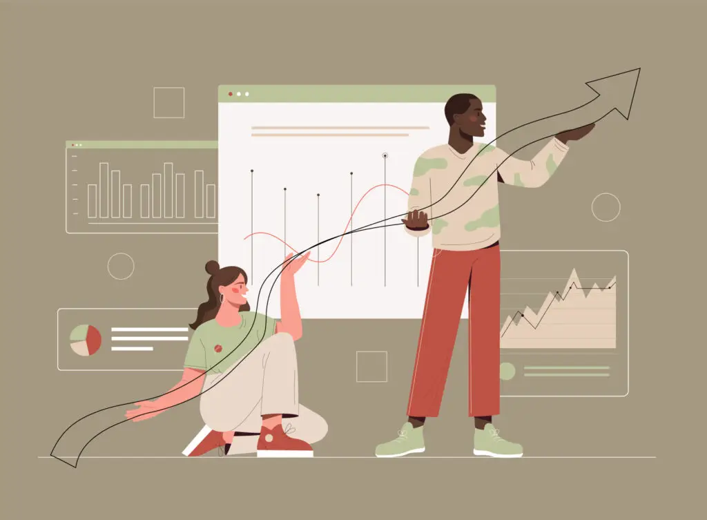 Customer Service Tracking Ecommerce Team Illustration