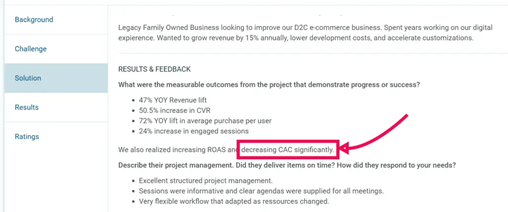 Cost Reduction Proof