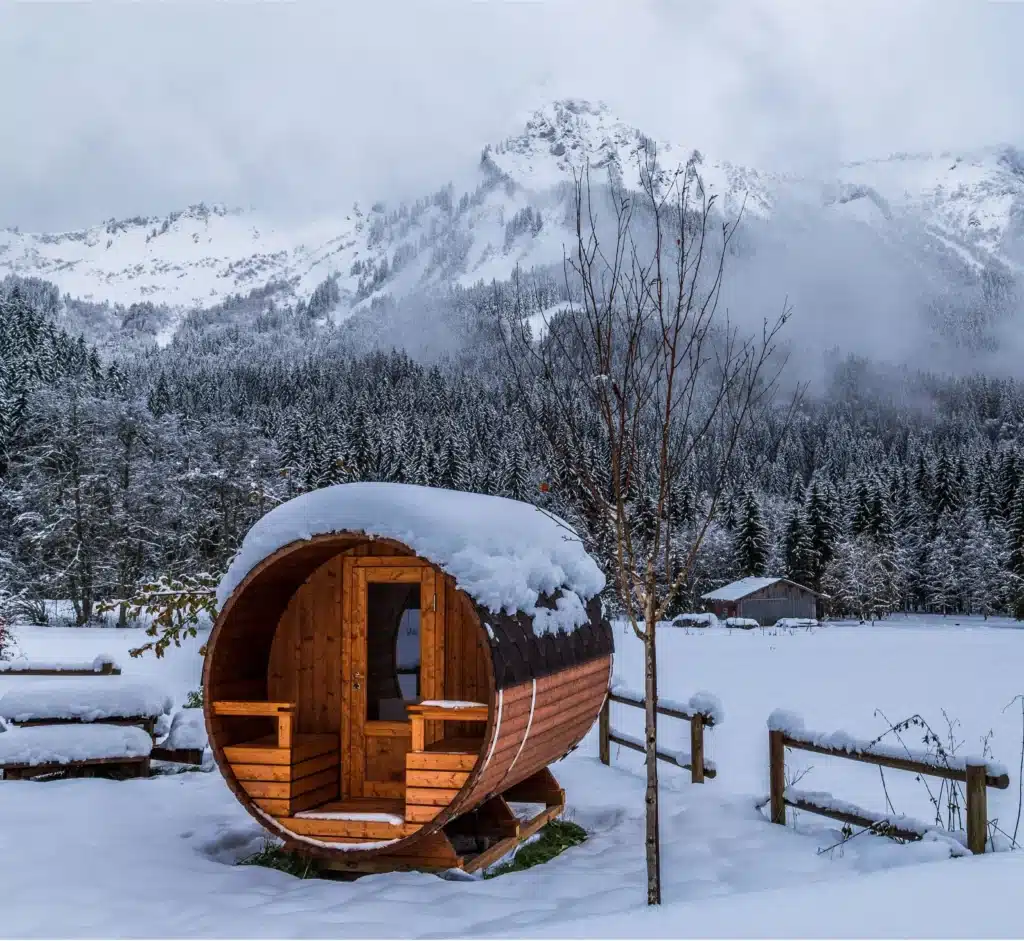 Sun Valley Saunas client engagement background photo