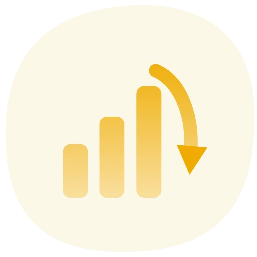 Chart resetting icon