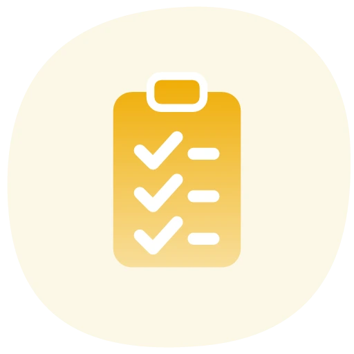 Checklist clipboard icon