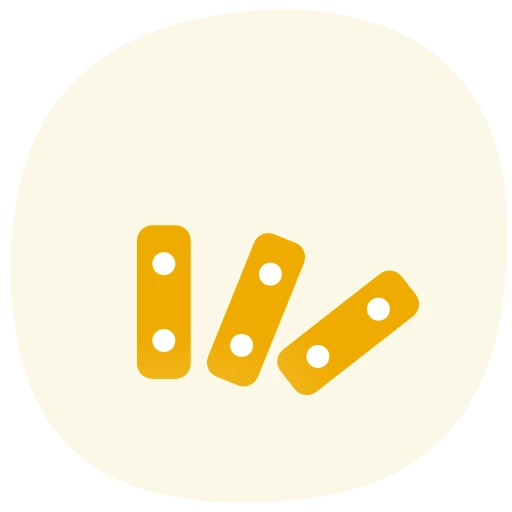Falling dominoes icon