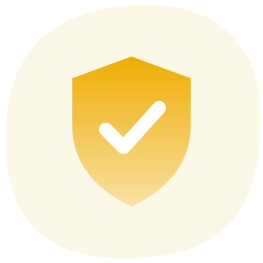 Shield with checkmark icon