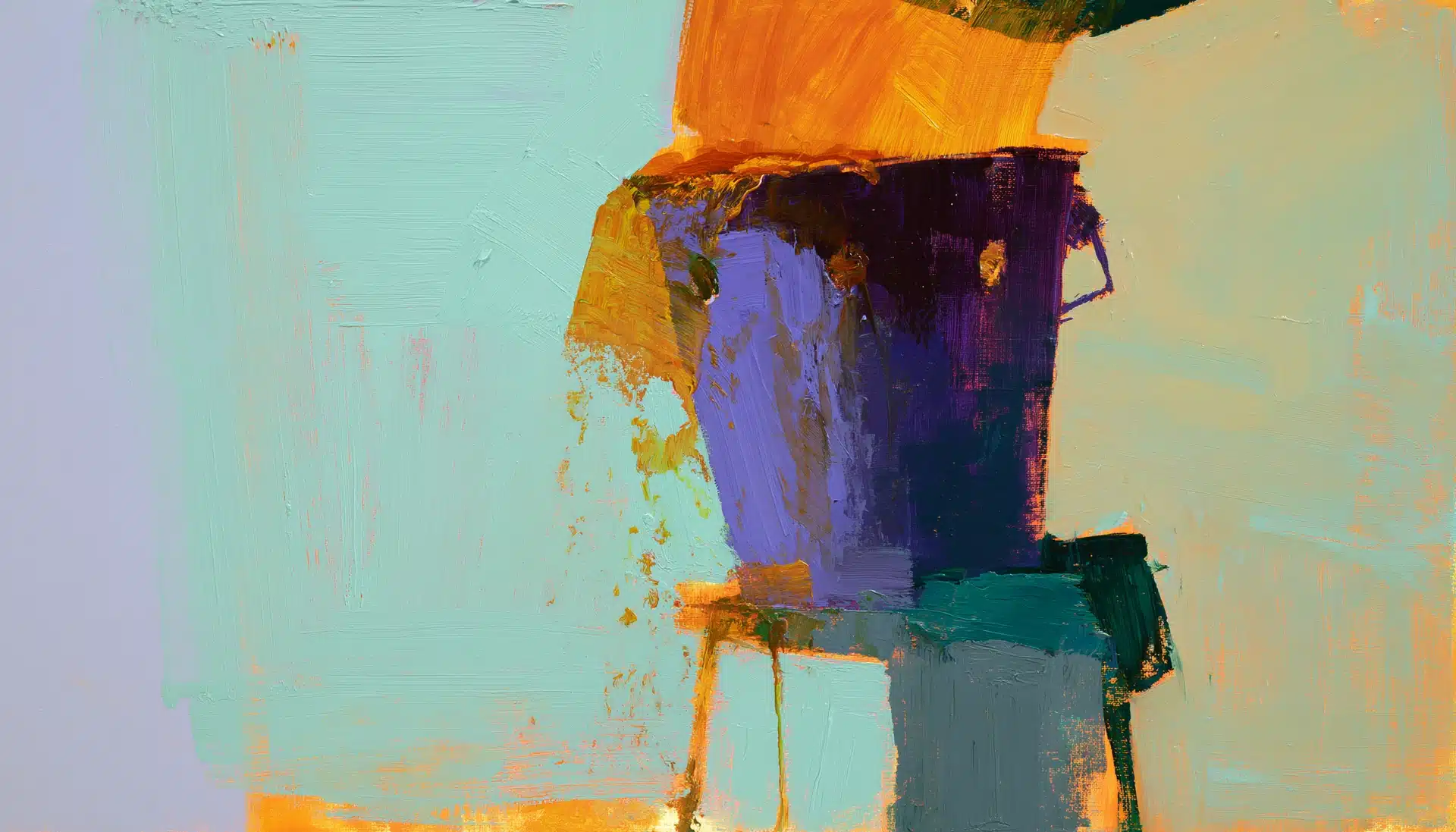 Pop-art painting of a bucket filled from above while water streams out of its side, illustrating ecommerce profitability